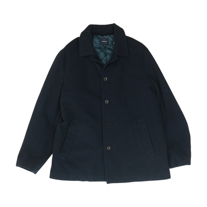 Navy Solid Coat
