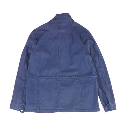 Blue Solid Lightweight Jacket