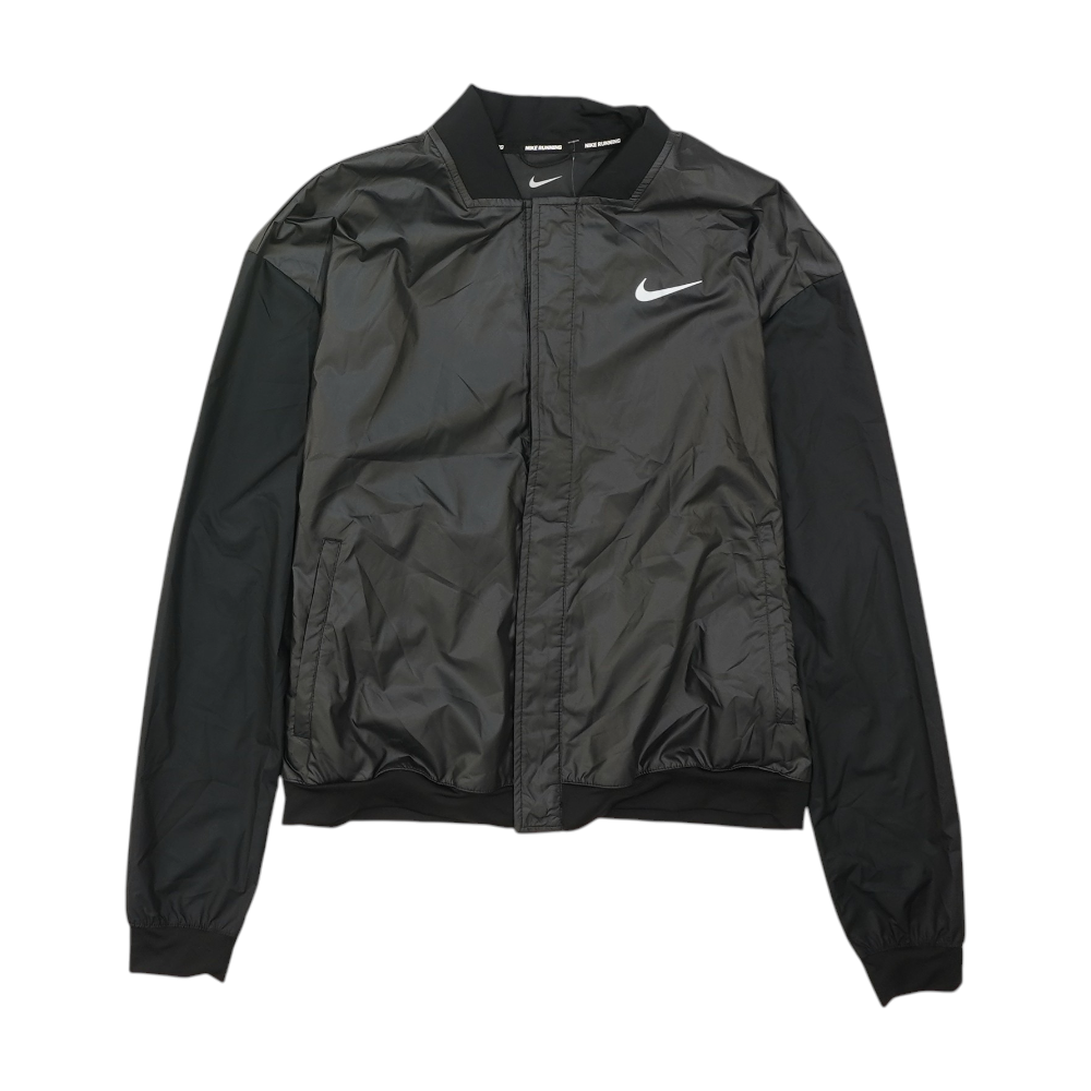 Black Solid Active Jacket
