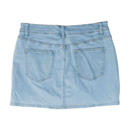 Blue Mini Skort
