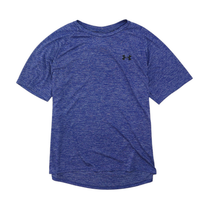 Blue Solid Active T-Shirt
