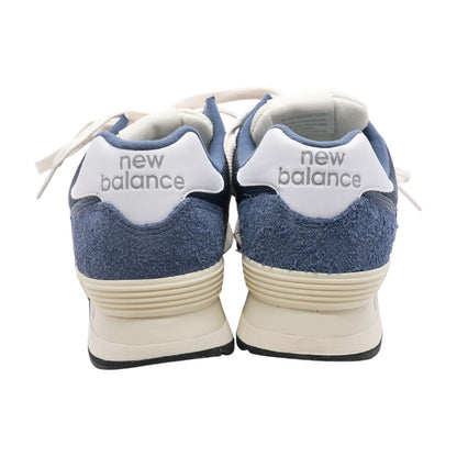 574 Blue Low Top Athletic Shoes
