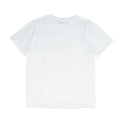 White Solid Crewneck T-Shirt