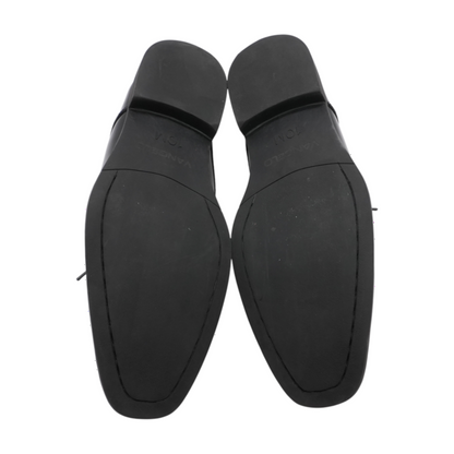 Black Lace-Up Dress Shoes
