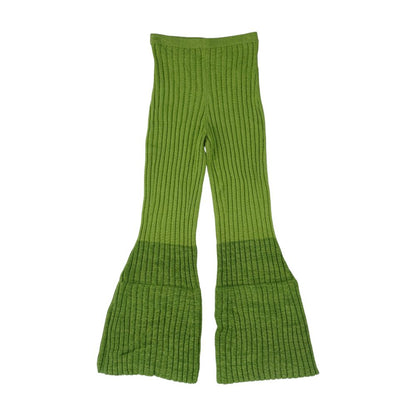 Green Casual Pants