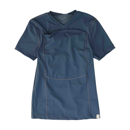 Blue Solid T-Shirt