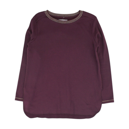 Burgundy Blouse