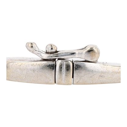1/3 ctw 14K White Gold Diamond Bangle Bracelet