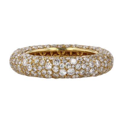 3 ctw 14K Yellow Gold Diamond Band Ring