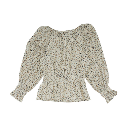 Ivory Petite Floral Blouse