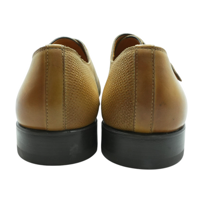 Tan Slip-On Dress Shoes