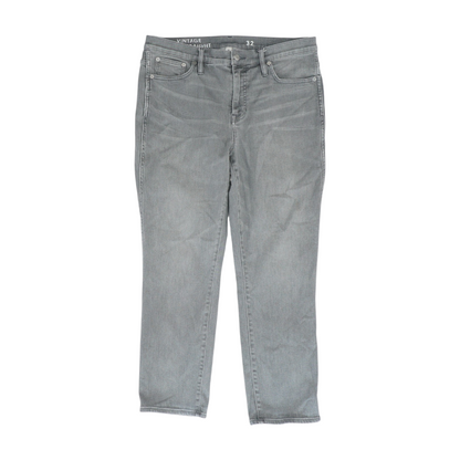 Gray Straight Jeans
