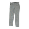 White Houndstooth Regular Pants