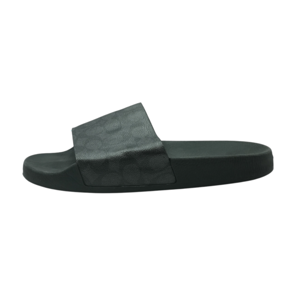Black Sport Slide Sandals