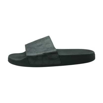 Black Sport Slide Sandals
