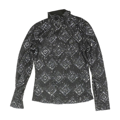 Black Misc Top Pullover