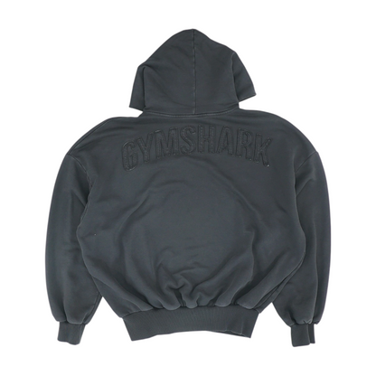 Black Solid Hoodie Pullover