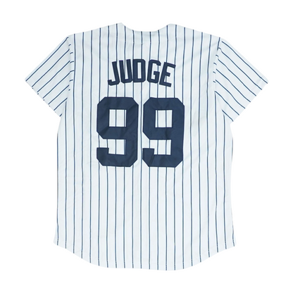 Men's White New York Yankees Short Sleeve Jersey