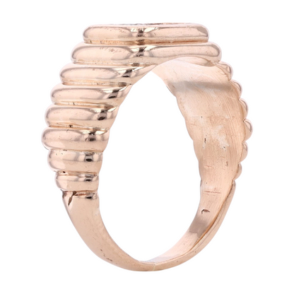 1/10 ctw 14K Rose Gold Diamond Fashion Ring