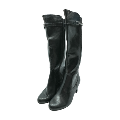 Black Knee-High Boots