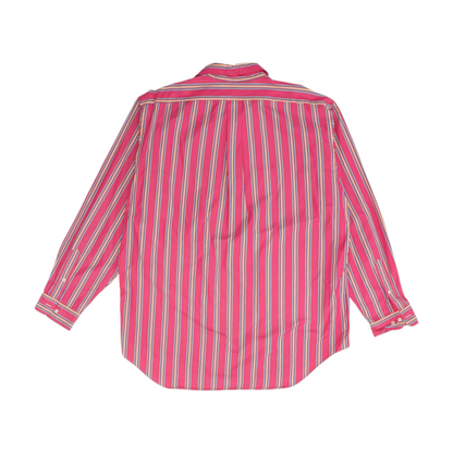 Pink Striped Long Sleeve Button Down