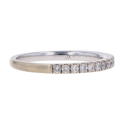 1/4 ctw 14K White Gold Diamond Band Ring