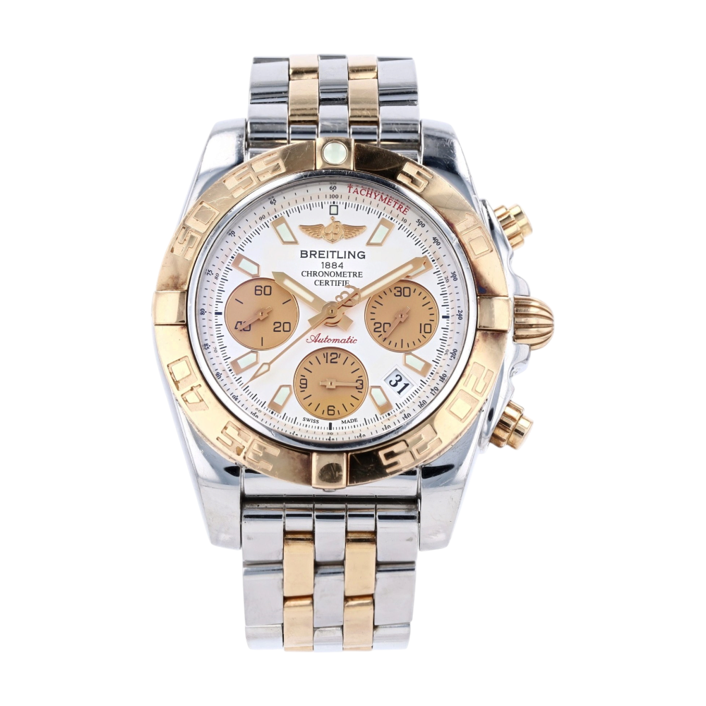 Chronomat Yellow Gold And Stainless Steel Watch