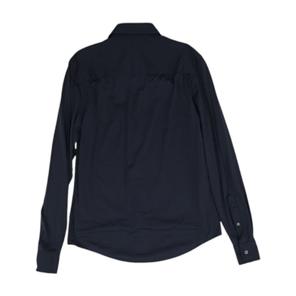 Charcoal Solid Long Sleeve Button Down