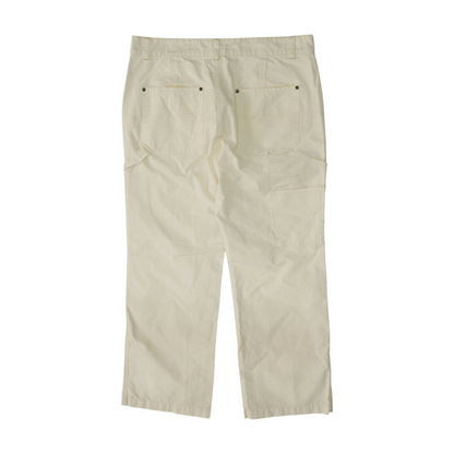 White Plus Regular Pants