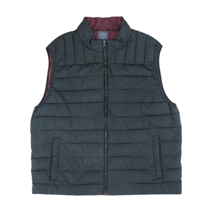 Black Solid Vest