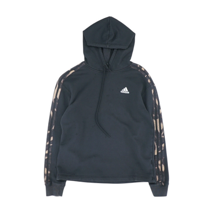 Black Solid Hoodie Pullover