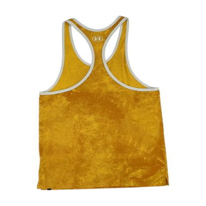 Mustard Abstract Active T-Shirt