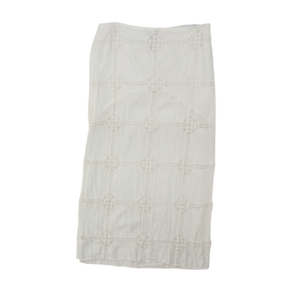 White Midi Skirt