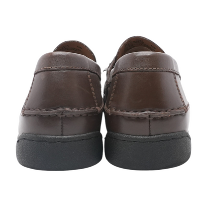 Brown Slip-On Dress Shoes