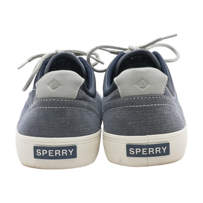 Navy Lace-Up Casual Shoes