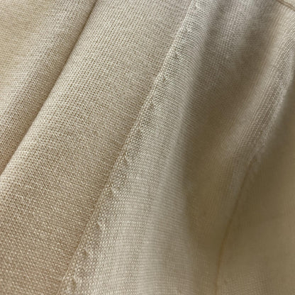 Cream Cashmere Cardigan Sweater