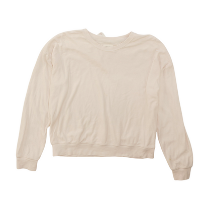 Pink Solid Sweatshirt Pullover