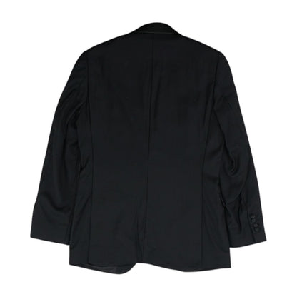 Black Solid Sport Coat