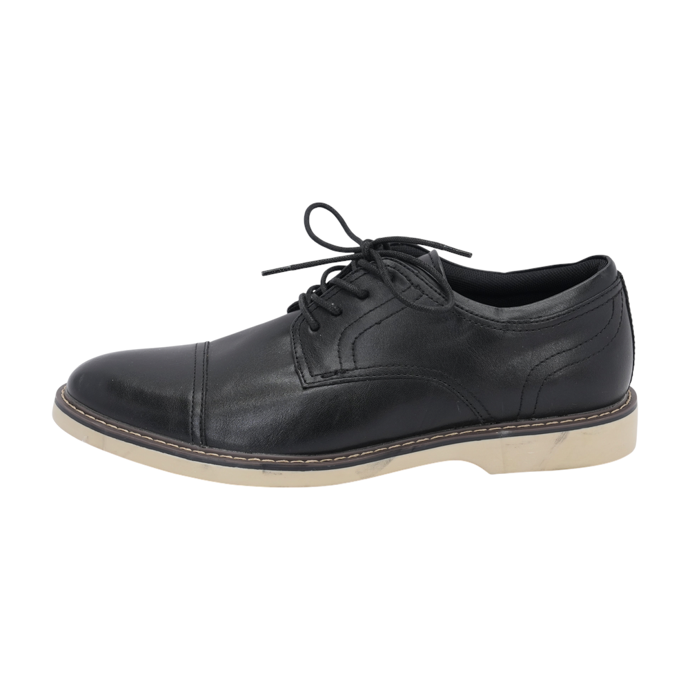 Black Lace-Up Dress Shoes