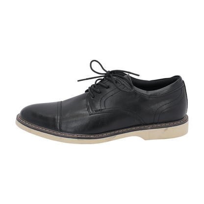 Black Lace-Up Dress Shoes