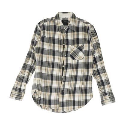 Multi Plaid Flannel Button Down