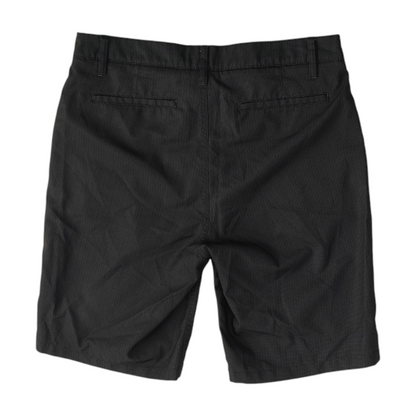 Gray Herringbone Active Shorts