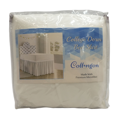 College Dorm Bed Skirt, Twin XL