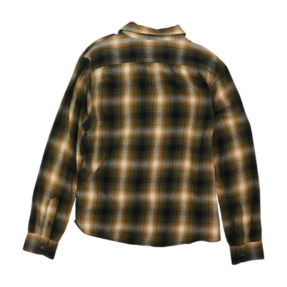 Multi Plaid Flannel Button Down