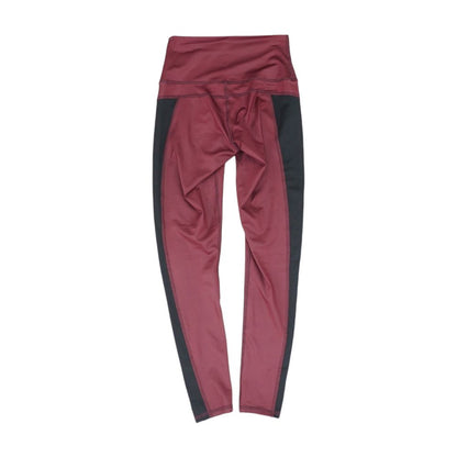 Burgundy Solid Leggings
