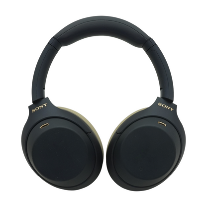 Midnight Blue WH-1000XM4 Noise Cancelling Headphones With Beige Earpads