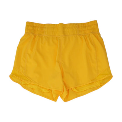 Yellow Active Shorts