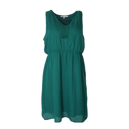 Green Petite Midi Dress
