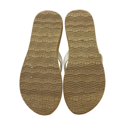 White Flip-Flop Sandals