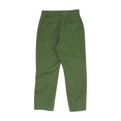 Green Petite Regular Pants